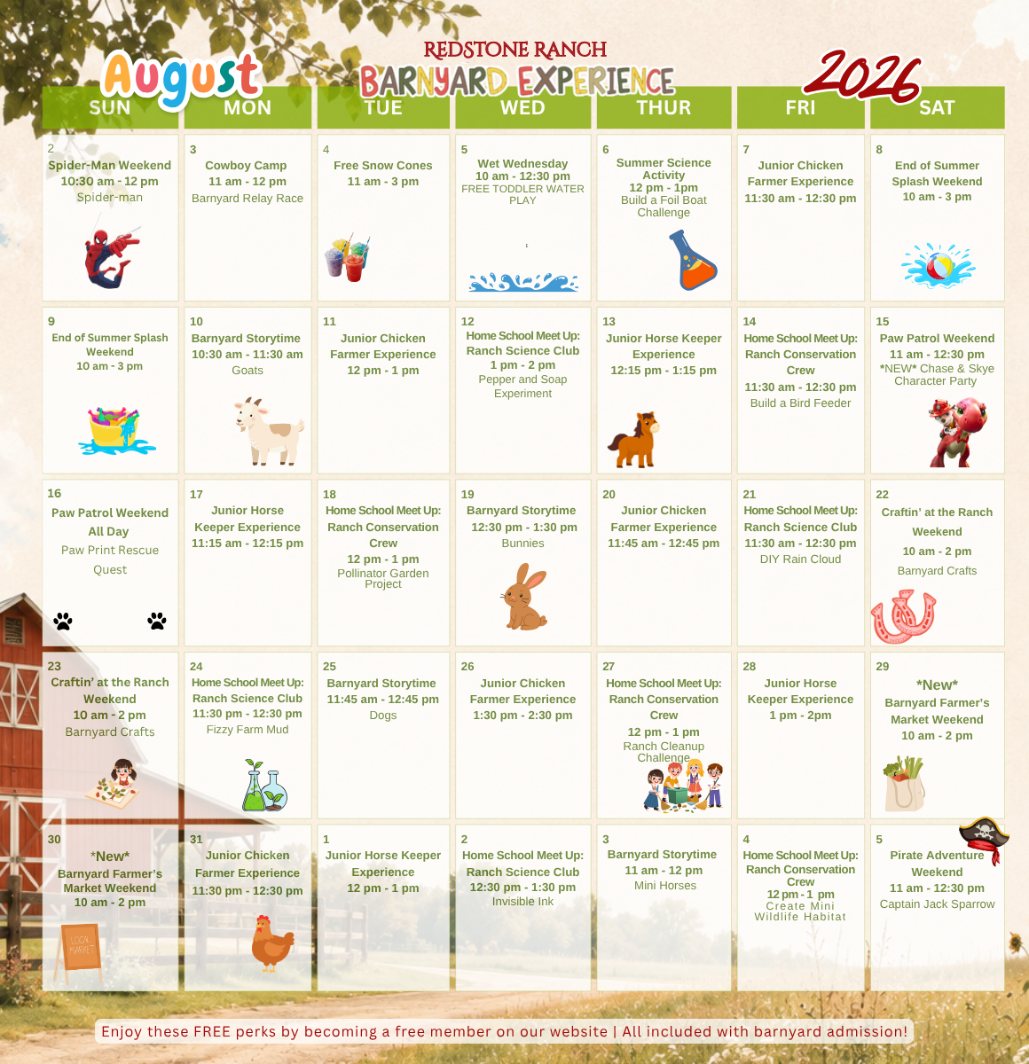 Monthly Calendar