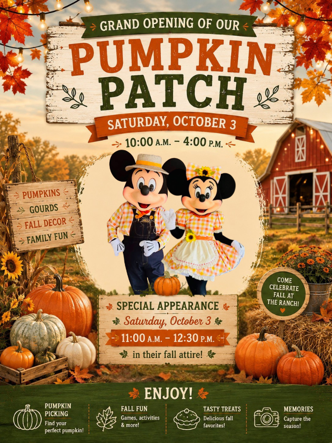 Pumpkin Patch Opening Day